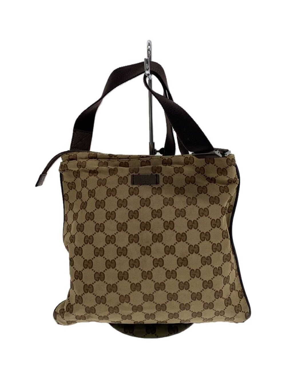 Gucci GG Canvas crossbody bag signature brown monogram brown